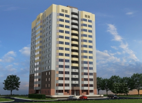 Диплом №2103 "14-ти этажный кирпичный жилой дом в г. Брянск"